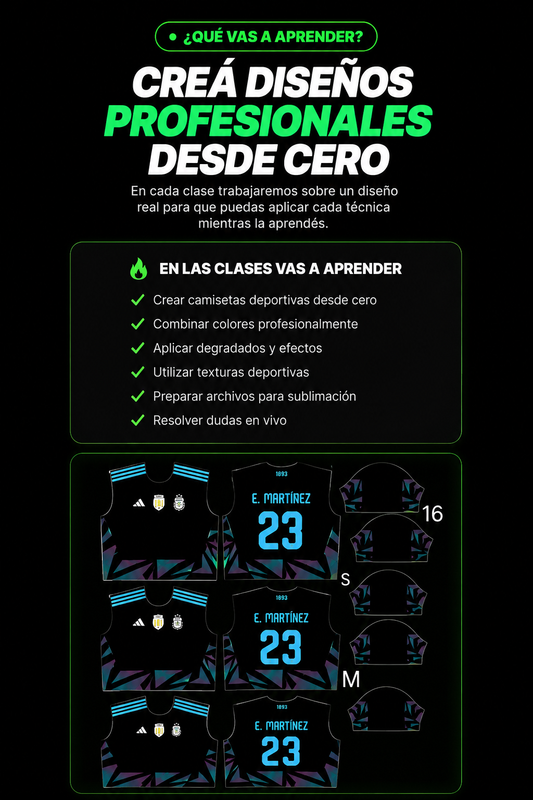 CLASE PERSONALIZADA DISEÑO DE CAMISETAS